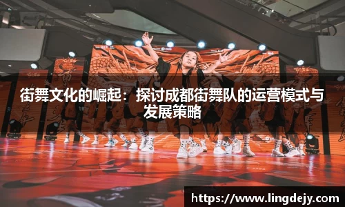 街舞文化的崛起：探讨成都街舞队的运营模式与发展策略